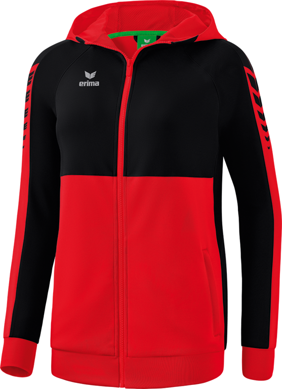 Trainingsjacke mit Kapuze Damen inkl. Kürzel & HG-Logo