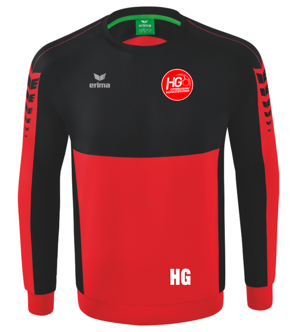 Warmup-Pulli Unisex inkl. Kürzel & HG-Logo