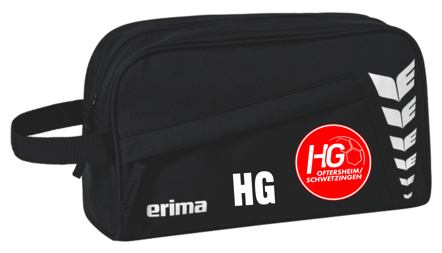 Kulturtasche inkl. Kürzel & HG-Logo